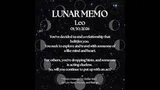 Lunar Message for LEO Sun, Moon, and Rising #leo #moon #message #shorts #stars