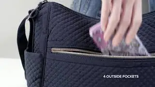 Vera Bradley Microfiber Large on The Go Crossbody Purse Reviews