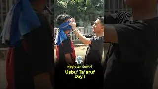 Kegiatan Santri Usbu' Ta'aruf Day 1