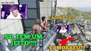 CJ E GORD&Atilde;O PD DESAFIA O DOG&Atilde;O, DOG COLOCOU ELES EM UM PR&Eacute;DIO..... CJ MORREU?