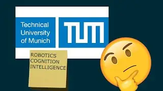Should you study Robotics, Cognition, Intelligence @ TU Munich? [TUM RCI Review]