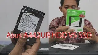 Asus A442UR HDD vs SSD Perbandingan Kecepatan Booting Windows 10