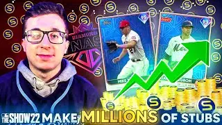 *BEST* Way To Make MILLIONS Of Stubs FAST IN MLB THE SHOW 22 DIAMOND DYNASTY!