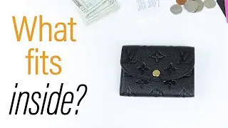 What Fits Inside Louis Vuitton Rosalie Coin Purse Empreinte Leather