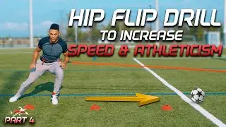 Band Resisted HIP Flips for Athletes Looking to Change Directions FASTER!