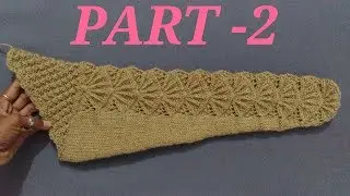 Ladies Cardigan Sleeve knitting [PART-2]