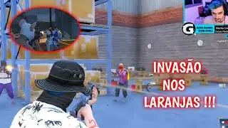 ROXOS INVADEM OS LARANJAS !!! CIDADE ALTA !!! GTA RP