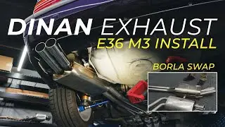DINAN Exhaust Install on my E36 M3