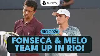 Joao Fonseca & Marcelo Melo Team Up! 🇧🇷 | Rio 2026 Highlights