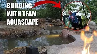 Building a Pondless Waterfall and Pond with @TEAMAquascape
