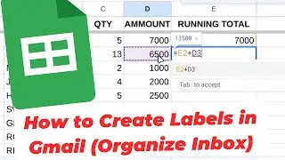 Как создать накопительную сумму в Google Sheets