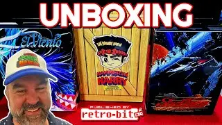 Распаковка новейших релизов Genesis и NES от Retro-bit