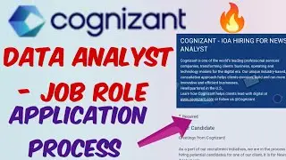 Cognizant Hiring 2023 Date Analyst  role || Cognizant jobs 2023|| Telugu Job updates 2023