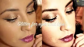 Блестящие губы и глаза EyeKandy!