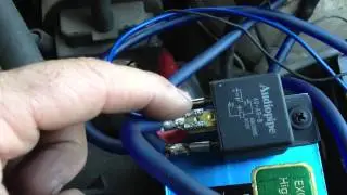 How to wire up Excessive Amperage 911-02R adjustable voltage regulator and 5 pin relay