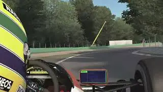 Aryton Senna's Onboard Lap in Monza | Mclaren MP4/6
