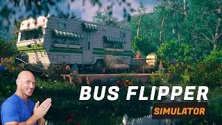 Можно ли заработать на старом автобусе? ☢ Bus Flipper: Renovator Simulator Demo ☢
