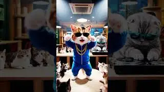 Live at cat cafe #shorts # #veo3 # #cute #airap #airapper #aicat #ai猫 #ai動画