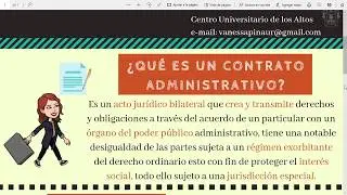 Contratos Administrativos.