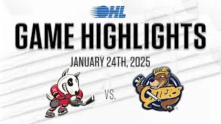OHL Highlights: Niagara IceDogs @ Erie Otters Jan. 24, 2025