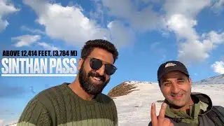 Sinthan Pass during Winter | Above 12,414 feet | Kasmir Valley