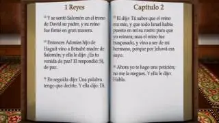 LA BIBLIA “ 1 REYES “ COMPLETO REINA VALERA ANTIGUO TESTAMENTO