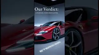 Ferrari Eterna 2026 ⚡ The First All-Electric Prancing Horse!