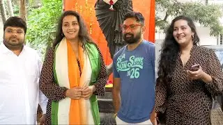 Actress Renu Desai Birthday Celebrated By #TigerNageswararao Team |Political Fire