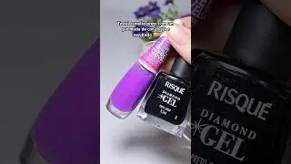 Esmalte Impala que muda de cor e esmalte preto #shorts #nails #unha #nail #nailart #unhas