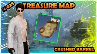 Crushed Barrel Treasure Map | UNDAWN