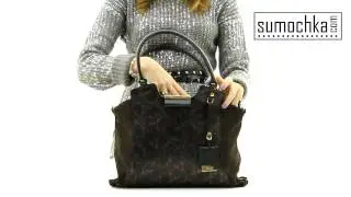 Сумка Gaude M 4002 chamois python brown
