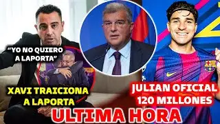 🚨XAVI TRAICIONA A LAPORTA y SE VA CON FONT PARA LAS ELECCIONES - JULIAN ES OFICIAL 120 MILLONES