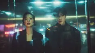 Glass Elevator Glow 🛗 Korean Electro Pop Synth Chill