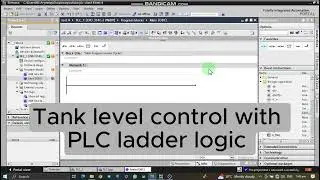 Mastering Water Tank Level Control with PLC: Step-by-Step Tutorial