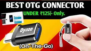 DYAZO - Best OTG Connector under ₹125/- only |  OTG Data Cable | Charger | Adaptor | #AASTV_Tech.