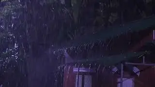 No Ads Rain Sounds for Sleeping | Heavy Rain for Sleep, Study and Relaxation