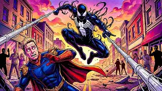 What If Symbiote Spider-Man Landed In The Boys Universe?