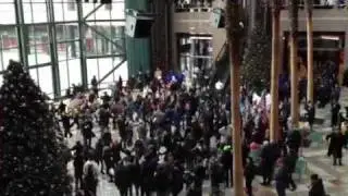Flashmob in World Financial center