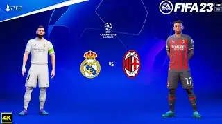FIFA 23 - Real Madrid Vs Milan - UEFA Champions League 22/23 | Final | PS5&trade; [4K60 ]