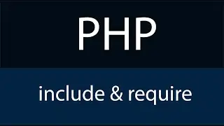 PHP include and require || #AFSOMALI