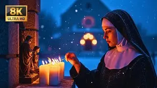 Silent Moon Over the Abbey - Gregorian Chants for Restful Sleep ✝️ Vibes