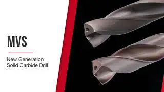 DIAEDGE MVS Solid Carbide Drills for Machining Hardened Materials