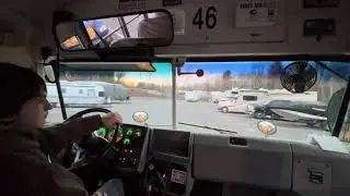 Short Drive Around The Lot In Bus 46 With @uAKING2006