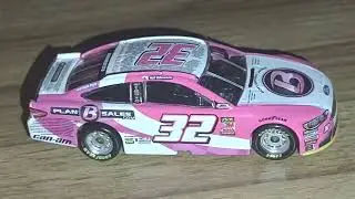 NASCAR 1/64TH DIECAST REVIEWS: 2018 #32 Matt DiBenedetto Pink PlanBSales Ford Fusion review
