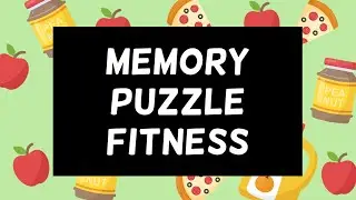 Memory Puzzle Fitness! #2 - Brain Break - Fun Memory Workout - Instant Activity - Focus Game