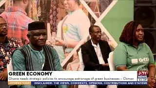 Green Economy: Ghana needs strategic policies to encourage patronage of green business - Osman