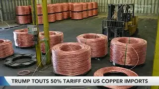Copper Market in Turmoil as Trump Touts 50% Tariff&nbsp;on US Imports