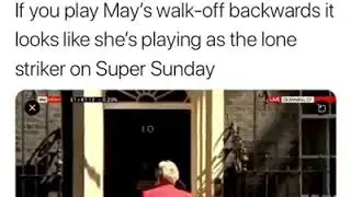 Teresa May FIFA 2019