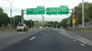 Long Island Expressway (Interstate 495 Exits 32 to 22) westbound