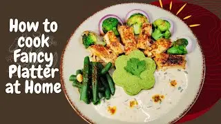 Luxury Weekend Plate 🍽️ | Caf&eacute;-Style at Home | Grilled Chicken with Coconut Sauce